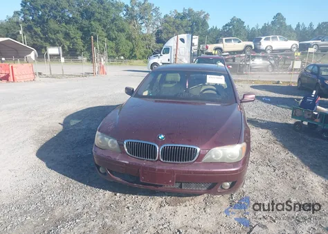 2008 BMW 750Li Li из США, поврежденный, VIN WBAHN83568DT77847